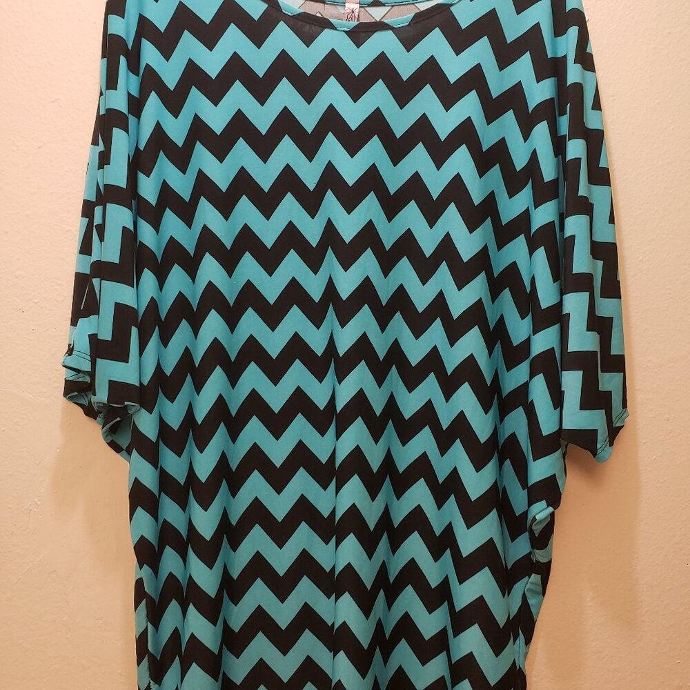 WOMEN'S PLUS SIZE SUPERLINE BLOUSE 2X
